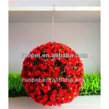 Venda quente de Yiwu decoração de bolo bola de flores artificiais